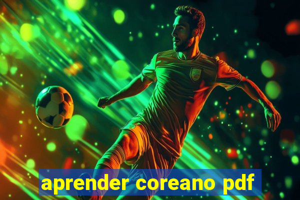 aprender coreano pdf